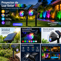 Proyector de luz solar RGB