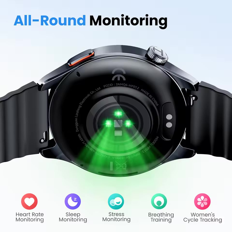 Smartwatch HAYLOU Watch 4S Bluetooth con Llamadas y Monitor de Salud
