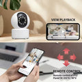 Cámara WiFi Inteligente 360° 2K con Visión Nocturna y Audio Bidireccional