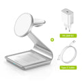 Cargador Inalámbrico Magnético 3 en 1 MagSafe 15W para iPhone, Apple Watch y AirPods
