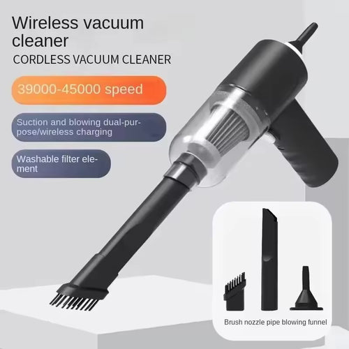 Aspiradora Portátil Inalámbrica para Carro y Hogar | Recargable USB