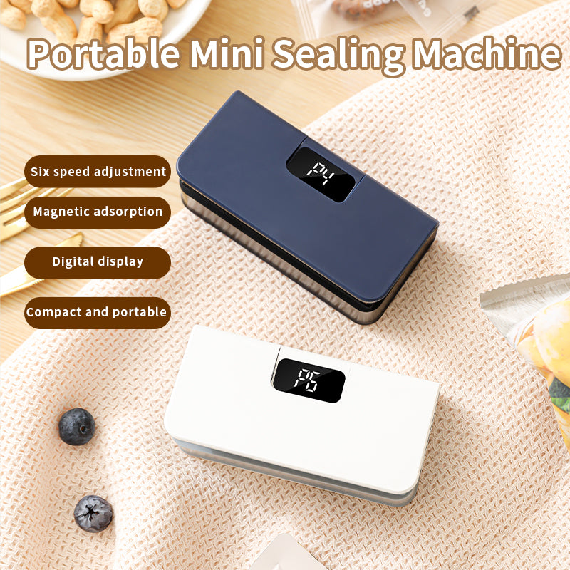 Mini Selladora de Bolsas Recargable USB | Conserva tus Alimentos Frescos